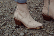 Charlie Boots Beige - CLOSING DOWN SALE 70% OFF