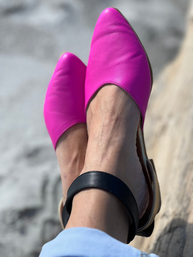 Pippa Slides Hot Pink