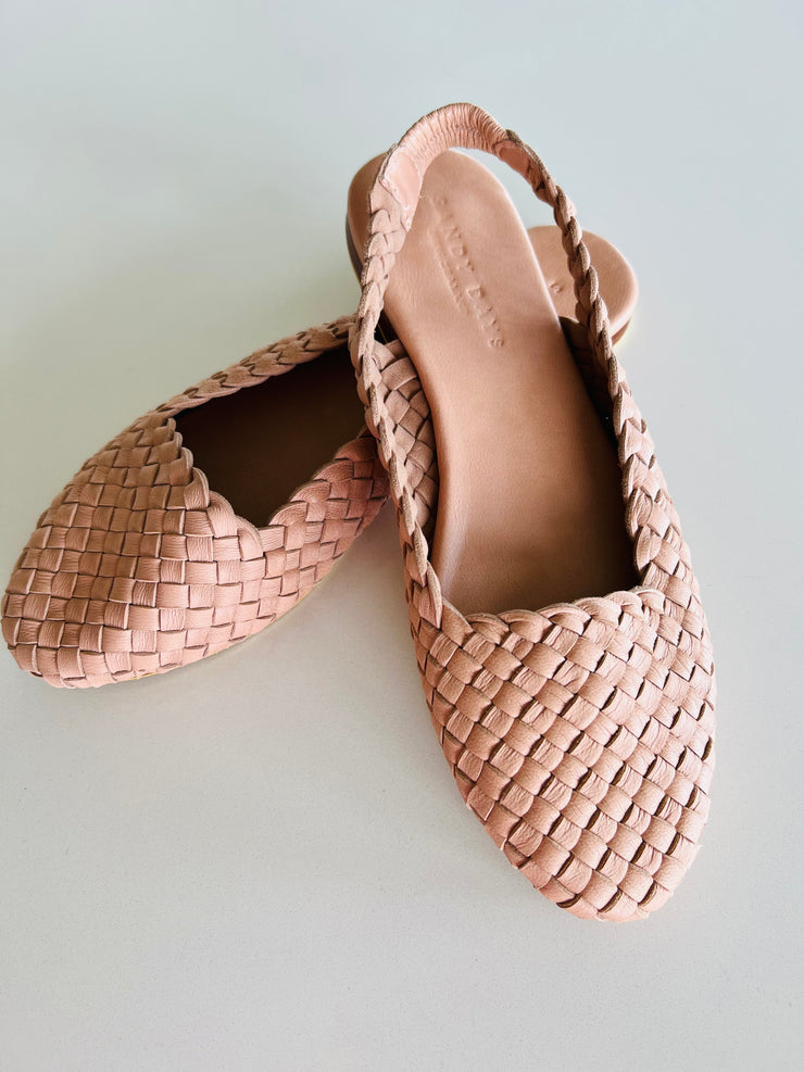 Sienna Blush Woven Slide