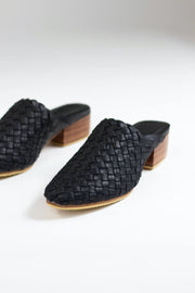 Nyah Woven Heels Black