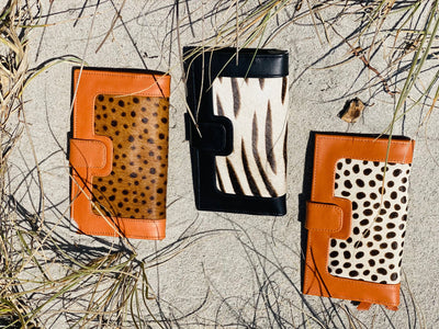 Zahara Cow Hide Wallet - CLEARANCE SALE