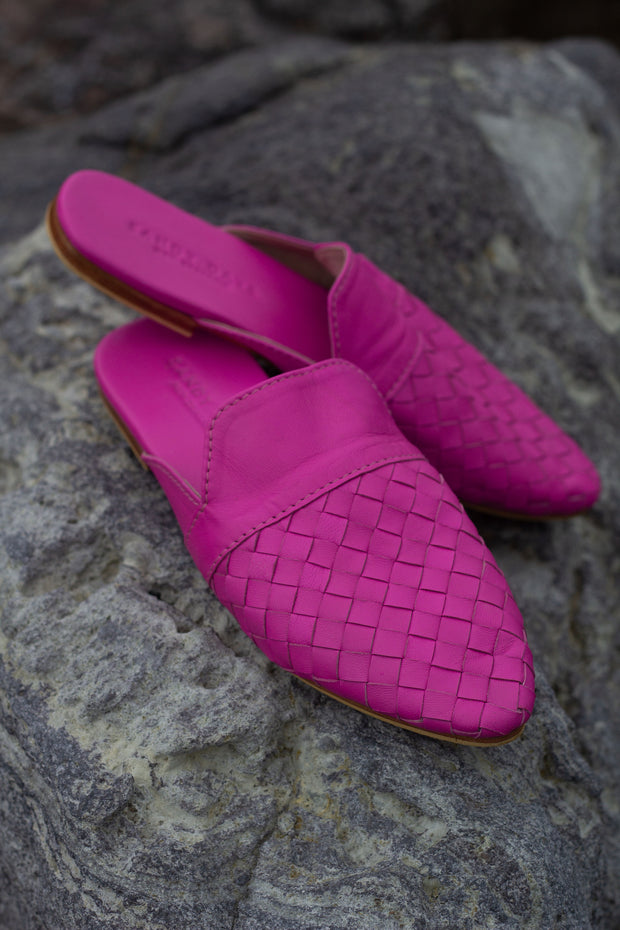 Camilla Mule Hot Pink