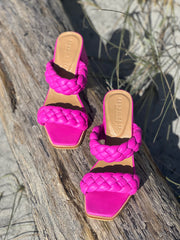 Rosie Heels Hot Pink