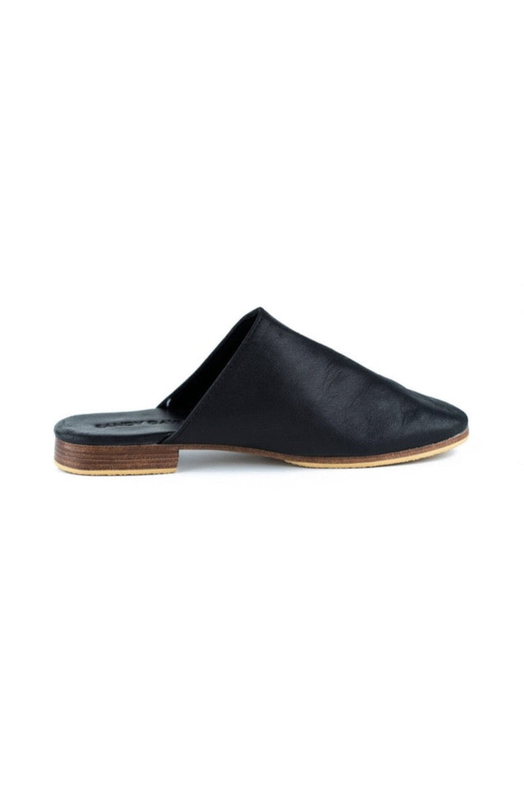Georgie Slides Black - CLEARANCE SALE