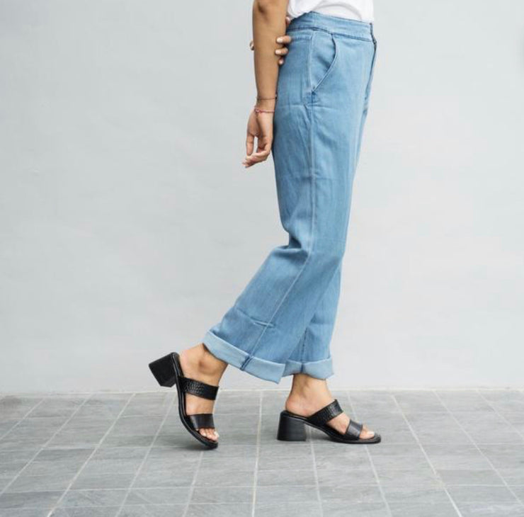 Fiona Double Strap Heels MS
