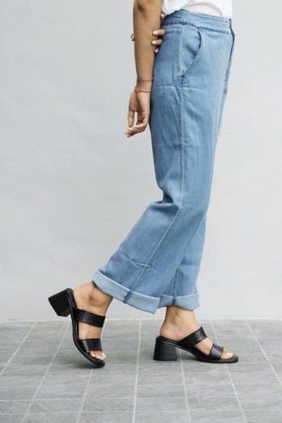 Fiona Double Strap Heels