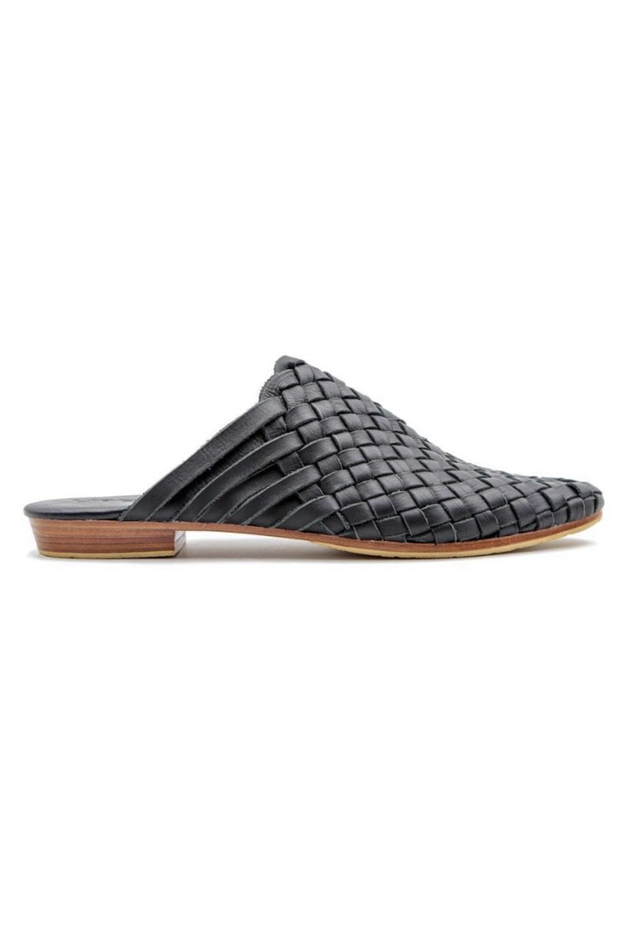 Nyah Woven Mule Black